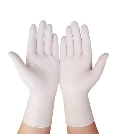 Boite de gants dexamen Blanc Jetable