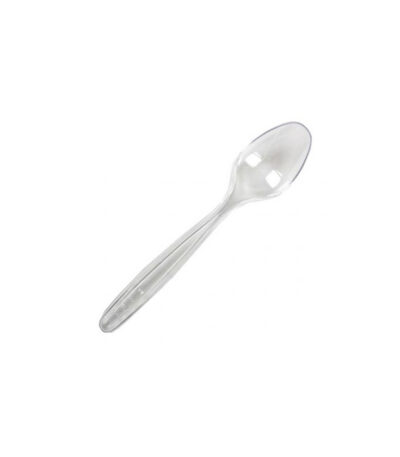 Cuillères Plastique Jetables Transparent 100pcs