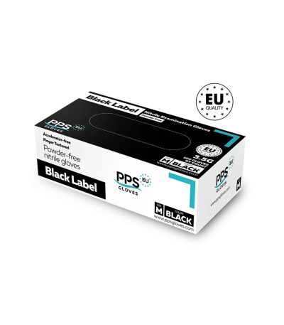 Gants D’examen En Nitrile Noir - Black Label - 3,5G