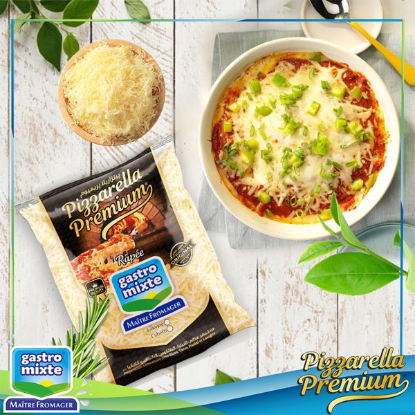 Mozzarelle Premium Râpée Gastro Mixte 1Kg