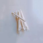 Pailles Ensemble Plastique Jetable Enveloppées - 100pcs