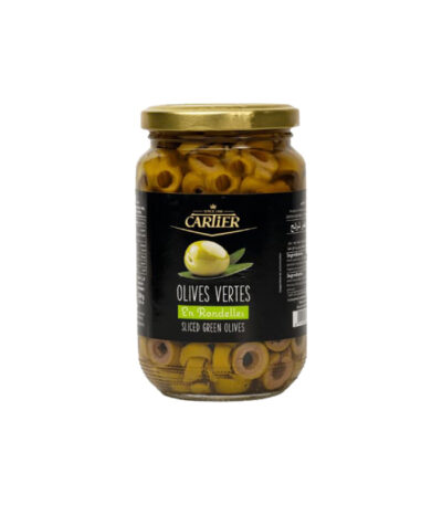 Olives Vertes En Rondelles 350g